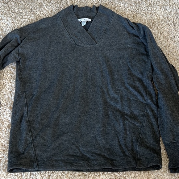 Athleta Clarity V-Neck Sweatshirt - Picture 3 of 4